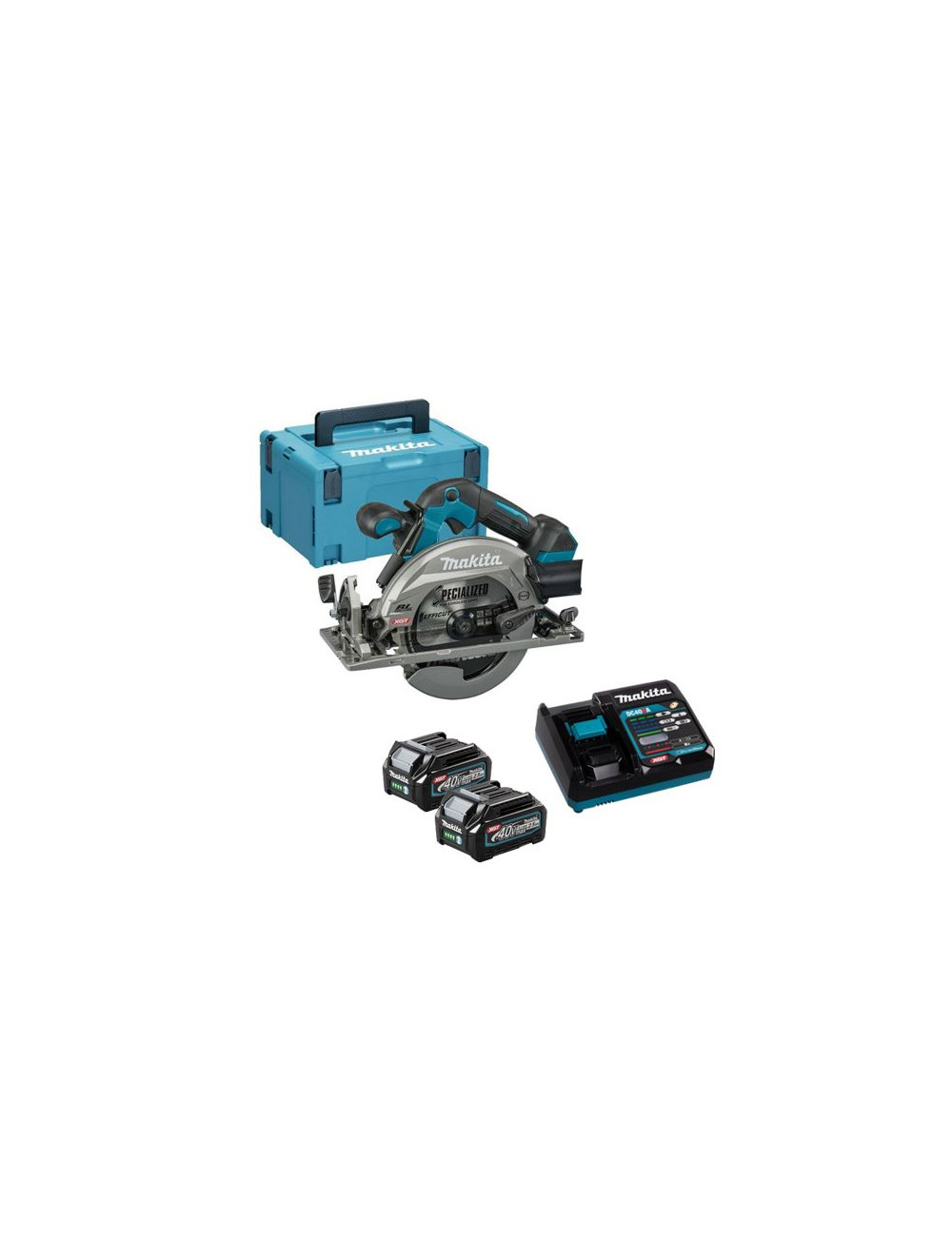 MAKITA PILARKA TARCZOWA 40V XGT HS012GD201 165mm