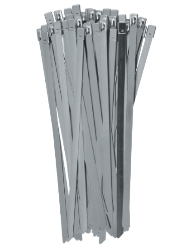 YATO OPASKI ZACISKOWE ZE STALI NIERDZEWNEJ 4,6x300mm 100szt.