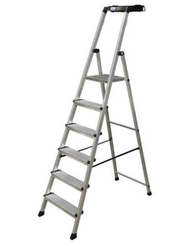 KRAUSE DRABINA SECURY 6 SZCZEBLI MULTIGRIP