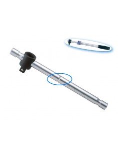 KING TONY POKRĘTŁO PRZESUWNE 1/2" 250mm, UCHWYT DO PRZEDŁUŻKI 4121 CHROM