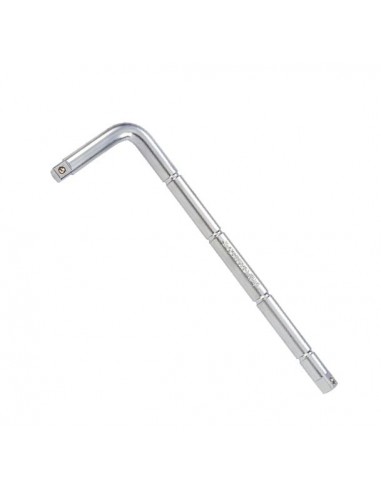 KING TONY POKRĘTŁO 1/2" TYP "L" 90° 300mm, UCHWYT DO PRZEDŁUŻKI 4121 CHROM