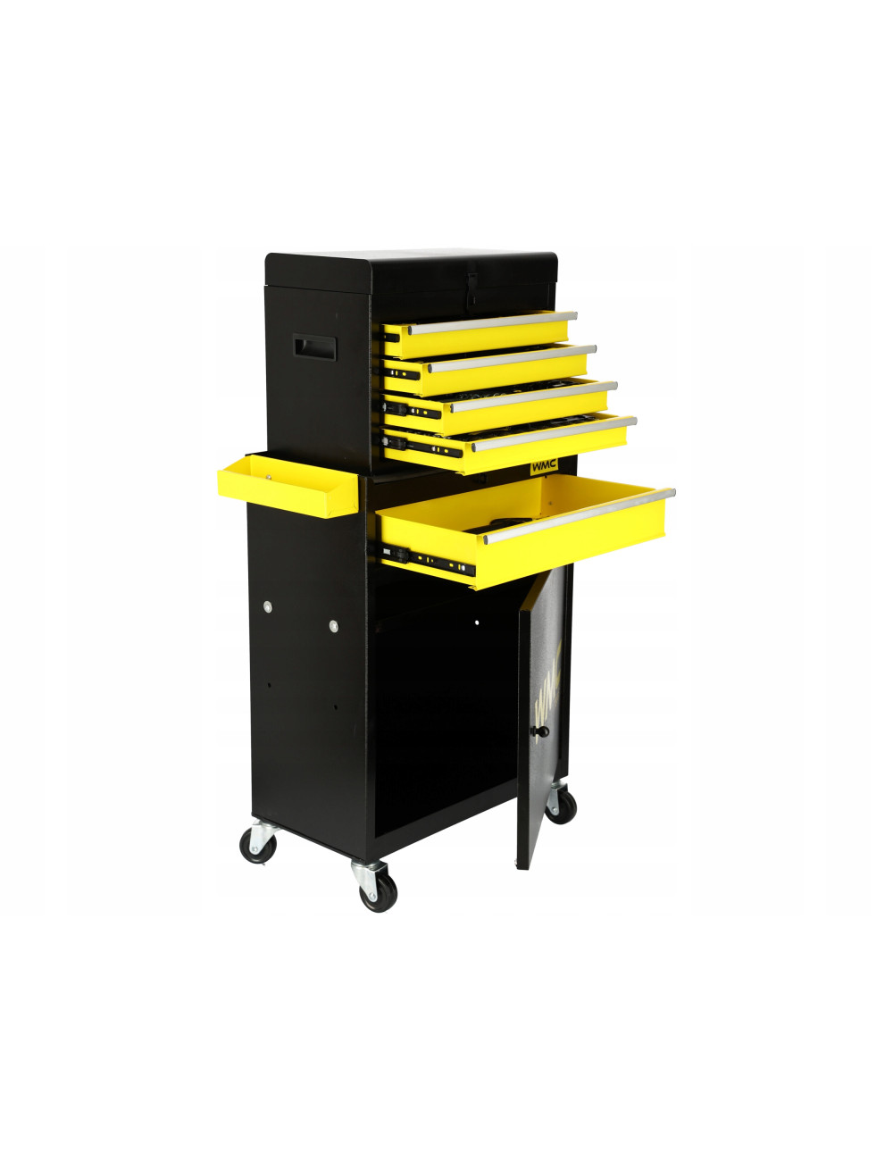 SZAFKA NARZĘDZIOWAWÓZEK 2el. + 253 el. NARZĘDZI WMC