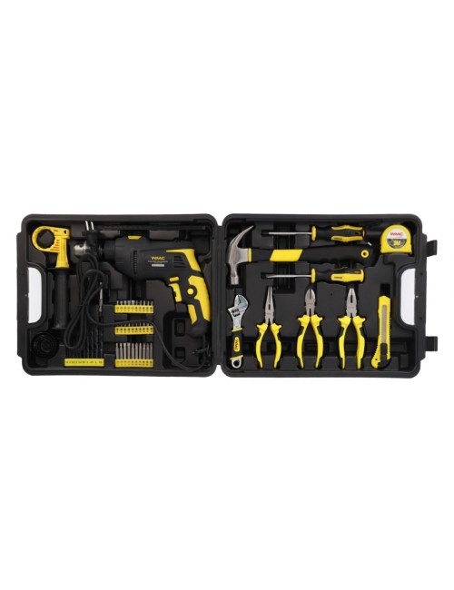 ZESTAW NARZĘDZIOWY 59el. Z WKRĘTARKĄ WMC