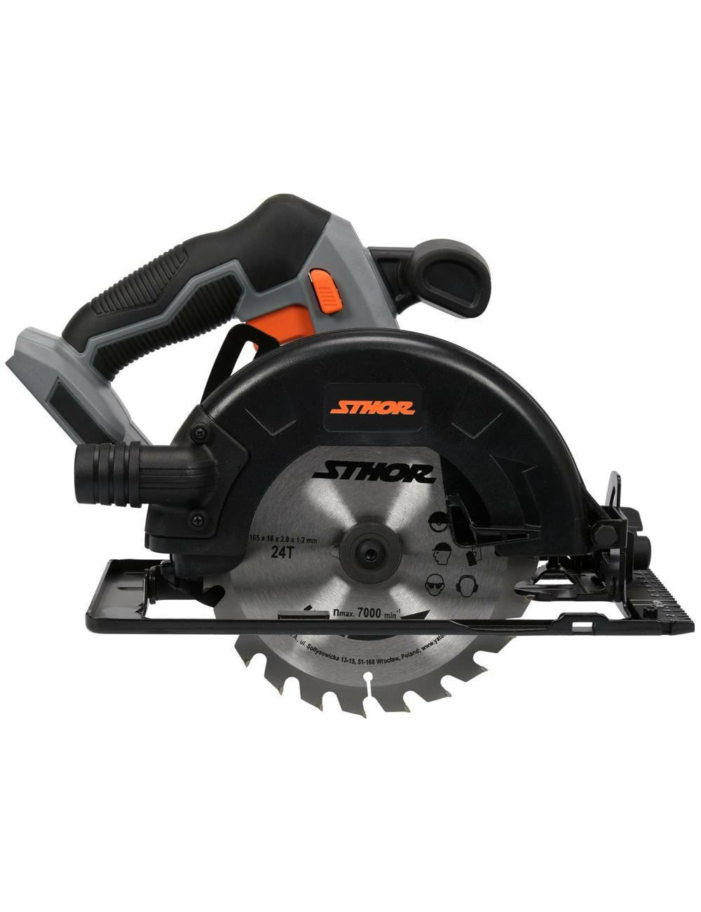 STHOR PILARKA TARCZOWA 20V 165mm BODY