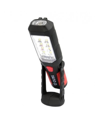 YATO LATARKA WARSZTOWA 2in1 LED MAGNES NA BATERIE 3xAA 280 LUMENÓW