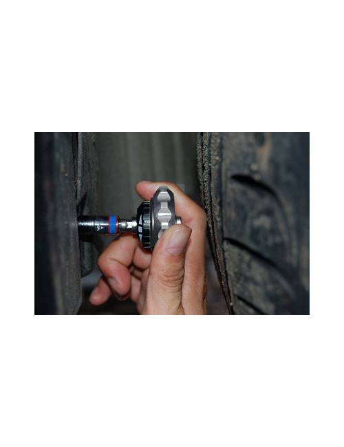 KING TONY MINI GRZECHOTKA RĘCZNA Z UCHWYTEM 1/4" DO BITÓW