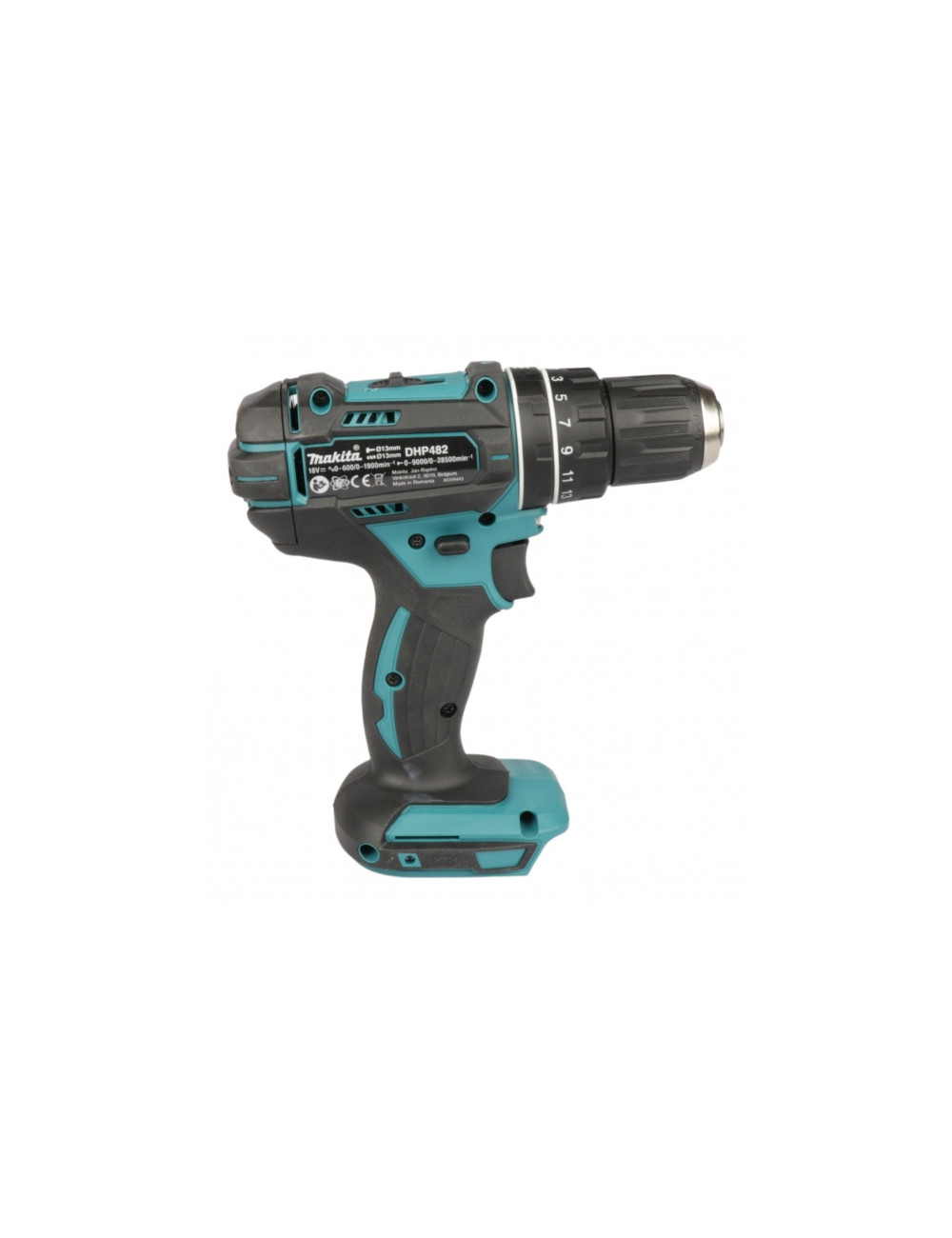 MAKITA ZESTAW WIERTARKA I ODKURZACZ DHP482+DCL181F+DC18RC 2x3,0Ah
