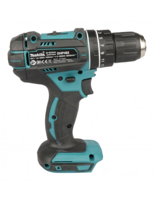 MAKITA ZESTAW WIERTARKA I ODKURZACZ DHP482+DCL181F+DC18RC 2x3,0Ah