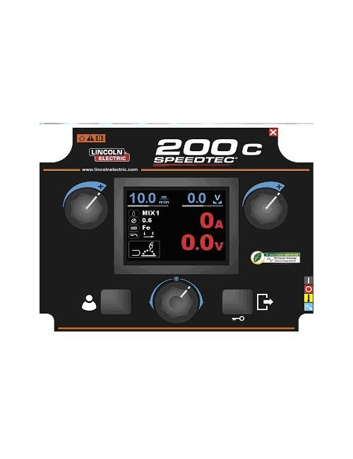 LINCOLN PÓŁAUTOMAT SPAWALNICZY SPEEDTEC 200C 230V 3w1 MIG MAG MMA TIG