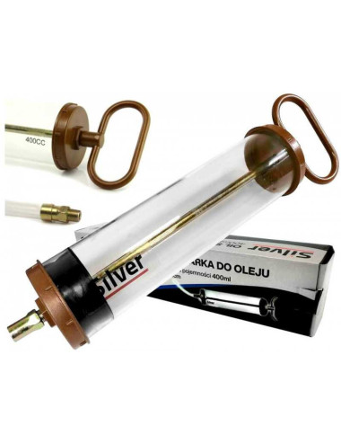 ODCIĄGARKA OLEJU 400ml SILVER