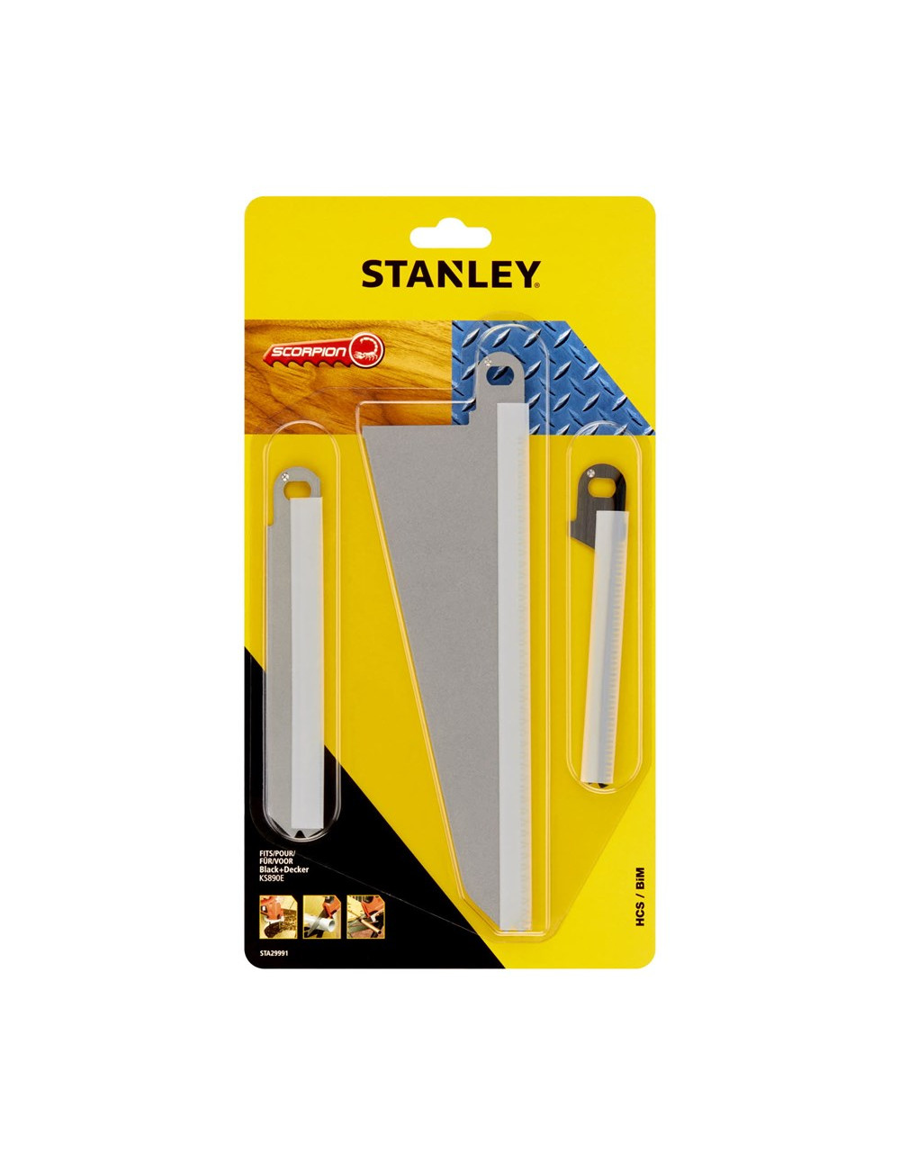 STANLEY BRZESZCZOTY SCORPION 3 szt