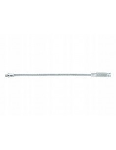 KING TONY PRZEDŁUŻKA GIĘTKA 1/4" 300mm Z UCHWYTEM CHROM