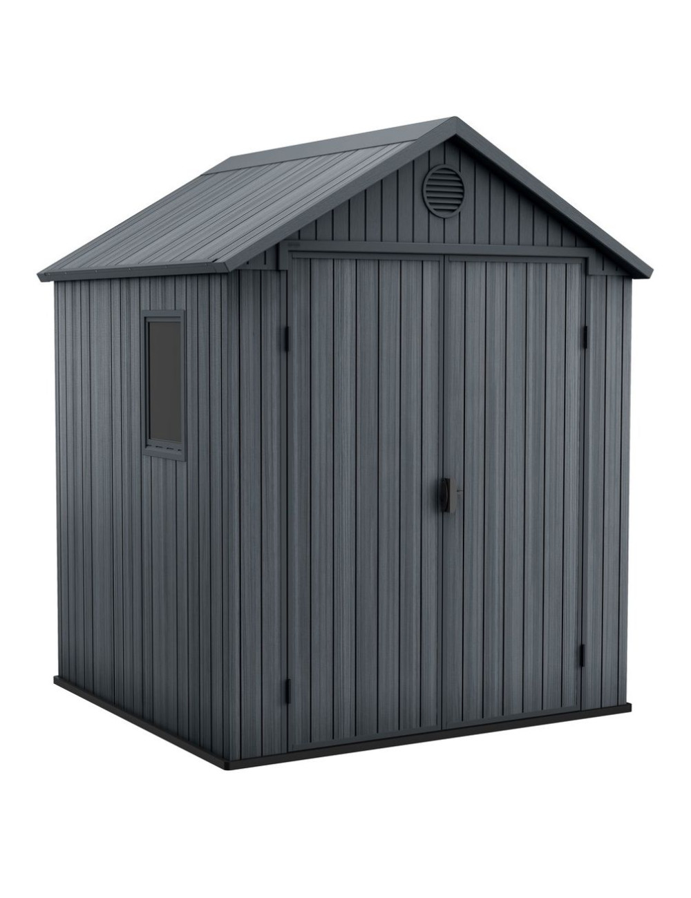 KETER DOMEK NARZĘDZIOWY OGRODOWY DARWIN 6x6 SZARY190 x182 x 221cm
