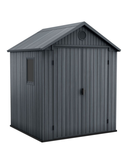 KETER DOMEK NARZĘDZIOWY OGRODOWY DARWIN 6x6 SZARY190 x182 x 221cm