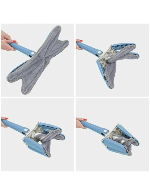 MOP PODŁOGOWY WYCISKANY TYPU X ISMA NIEBIESKI