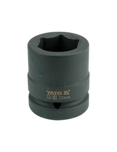 YATO NASADKA UDAROWA SZEŚCIOKĄTNA 1" KRÓTKA 32mm