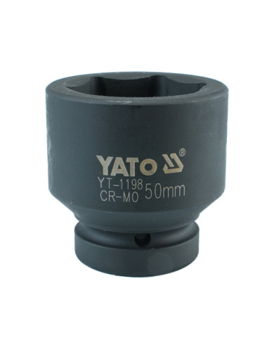 YATO NASADKA UDAROWA SZEŚCIOKĄTNA 1" KRÓTKA 50mm