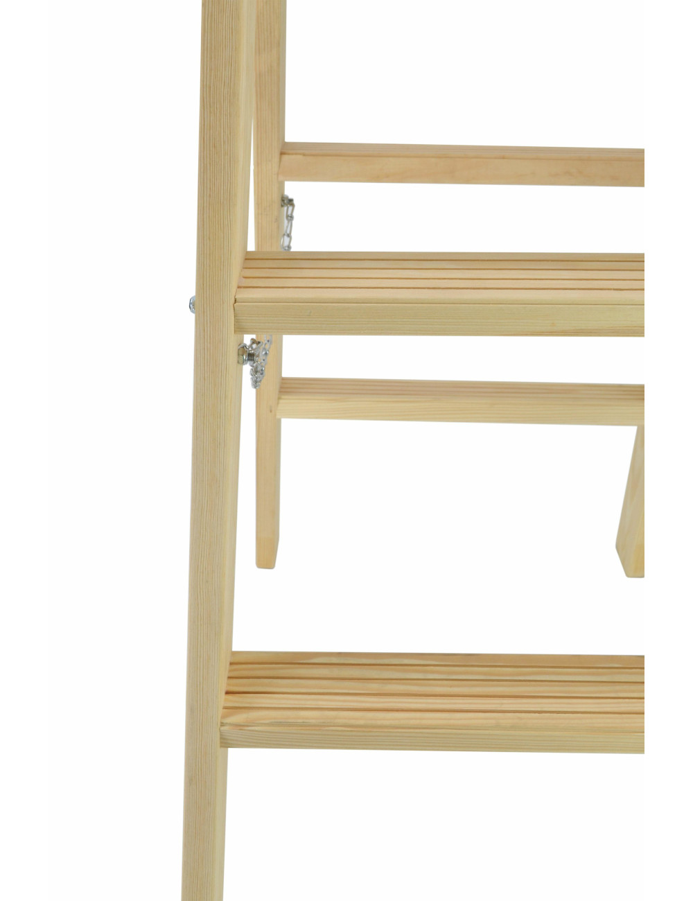 AWTOOLS DRABINA TABORET DREWNIANY 2x7 STOPNI 150KG