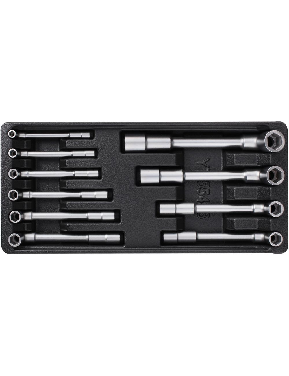 WKŁADKA DO SZUFADY - KLUCZE FAJKOWE 10cz. 55456