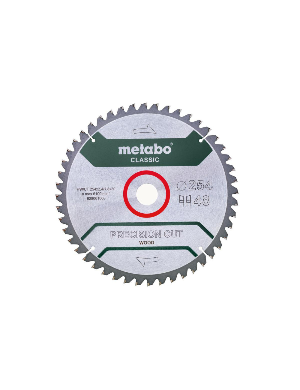 METABO PIŁA TARCZOWA HW CT 254x30x48Z