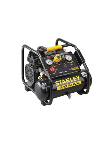 STANLEY SPRĘŻARKA BEZOLEJ. 6L 1,5KM 8BR 160l min. WYCISZONA