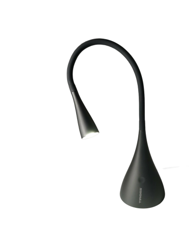 TIROSS LAMPKA BIURKOWA LED 6 SMD 3,5W Z ELASTYCZNĄ OBUDOWĄ CZARNA
