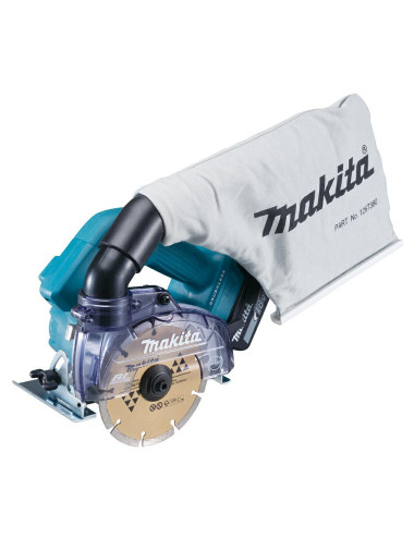 MAKITA DCC500RTE akumulatorowa przecinarka 125mm LXT +SZYNA 1,5m +ADAPTER SZYNY