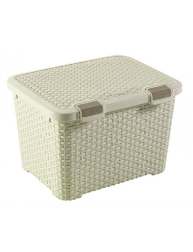 CURVER POJEMNIK DO PRZECHOWYWANIA 43L KREMOWY