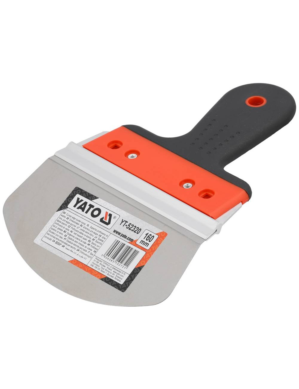 YATO SZPACHLA PROFILOWANA 160mm DO WIADRA