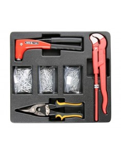 YATO KLUCZ DO RUR / NOŻYCE DO BLACHY /NITOWNICA / NITY , WKŁAD DO SZAFKI