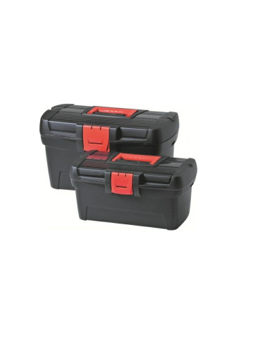 CURVER ZESTAW SKRZYNEK HEROBOX BASIC 13" + 16" CZARNY CZERWONY