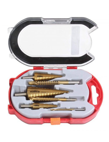 WIERTŁA STOPNIOWE I WIERTŁA Z FREZAMI SATRA S-SDS6