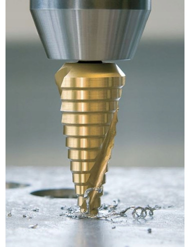 WIERTŁA STOPNIOWE I WIERTŁA Z FREZAMI SATRA S-SDS6