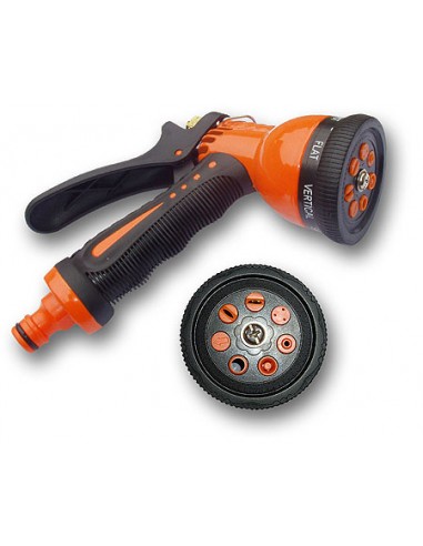 BRADAS PISTOLET DO WODY ZRASZAJĄCY METALOWY 7-FUNKCJI ZEBRA ECO7203
