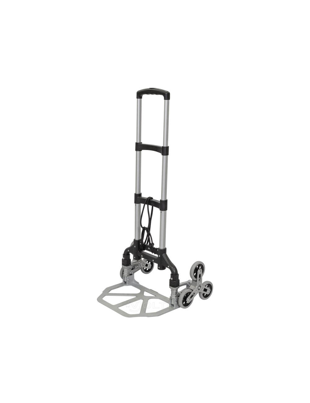 WÓZEK SKŁADANY Z TELESKOPOWĄ RĄCZKĄ WMC