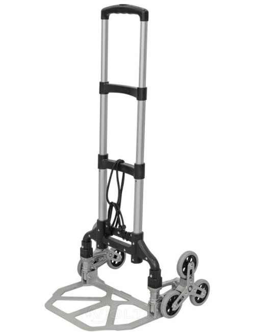 WÓZEK SKŁADANY Z TELESKOPOWĄ RĄCZKĄ WMC