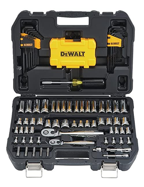 ZESTAW 108 SZT. NARZĘDZI Z NASADKAMI DEWALT DWMT73801-1