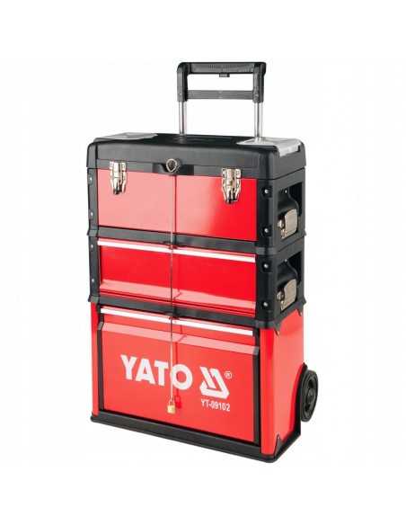 YATO WÓZEK NARZĘDZIOWY MODUŁOWY 3-CZĘŚCIOWY 09102