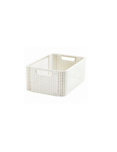 CURVER KOSZYK M 18L KREMOWY