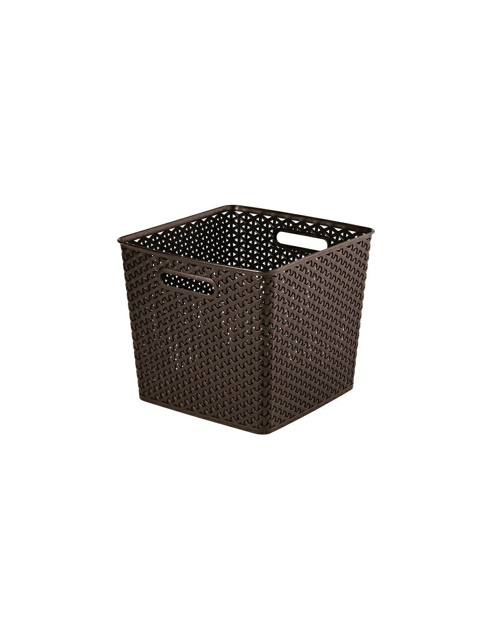 CURVER KOSZYK KWADRATOWY 25L CIEMNY BRĄZ