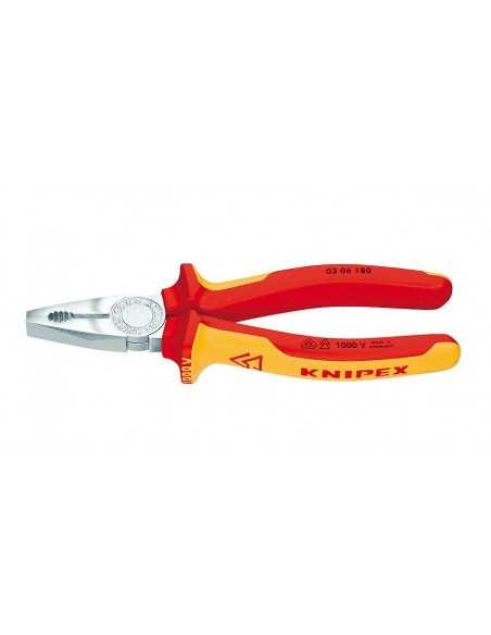 KNIPEX SZCZYPCE UNIWERSALNE IZOLOWANE 160mm