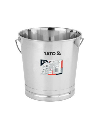 YATO WIADRO ZE STALI NIERDZEWNEJ 16L