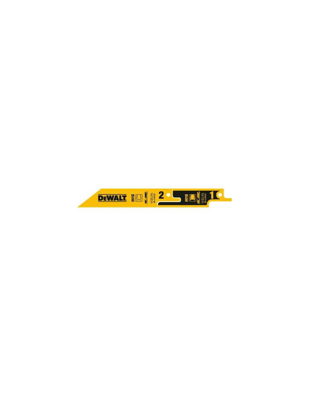 DEWALT BRZESZCZOT SZABL. 152x1,4-1,8mm 5szt. METAL