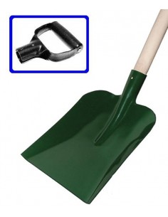 KARD ŁOPATA DO PIASKU Z TRZONKIEM DREWNIANYM UCHWYT TYPU "DY" METAL