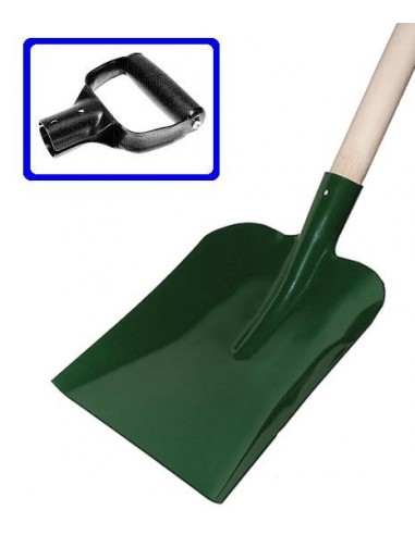 KARD ŁOPATA DO PIASKU Z TRZONKIEM DREWNIANYM UCHWYT TYPU "DY" METAL