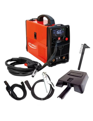 Półautomat MINI MIG 160 SYN FLUX TIG LIFT WELDMAN