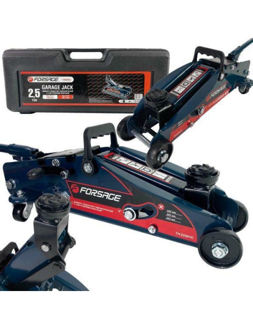 FORSAGE DŹWIGNIK PODNOŚNIK ŻABA 2,5T BLOKADA + WALIZKA