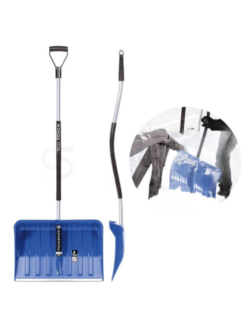 PROSPERPLAST ŁOPATA DO ŚNIEGU ALUTUBE ERGO NIEBIESKA