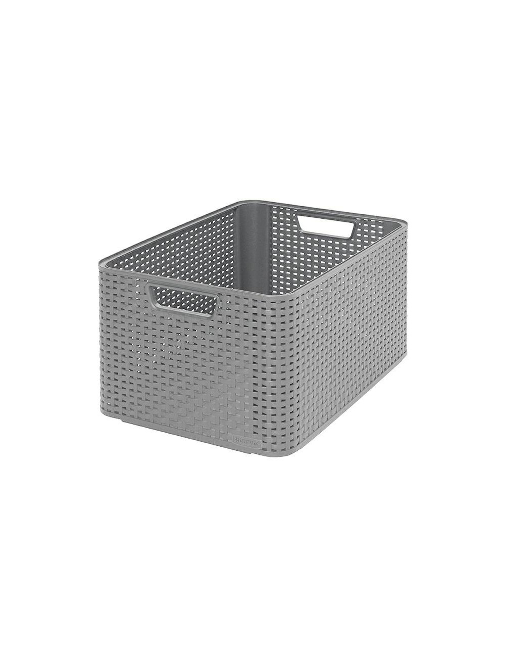 CURVER KOSZYK L 30L JASNY SZARY