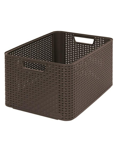 CURVER KOSZYK L 30L CIEMNY BRĄZ